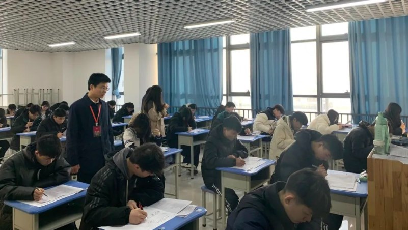 菏泽市城建技工学校2023-2024学年第一学期期末考试纪实