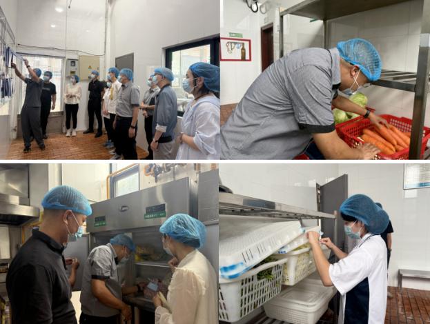 龙岩华侨职专开展食堂月调度会议及专项食品安全检查