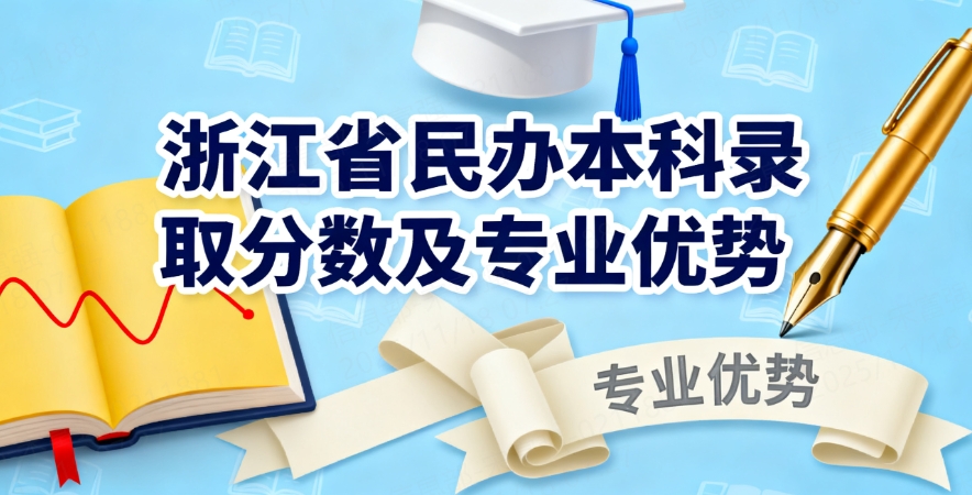 浙江省民办本科录取分数及专业优势