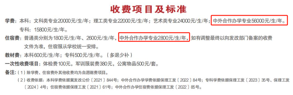 保定理工学院中外合作办学学费多少钱一年-各专业收费标准